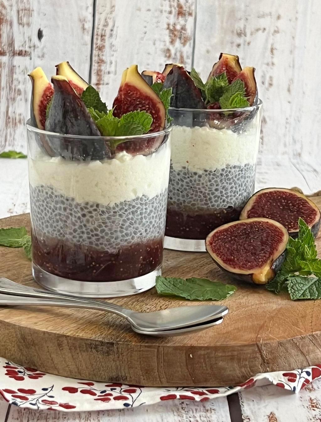 Puding de Chia amb figues